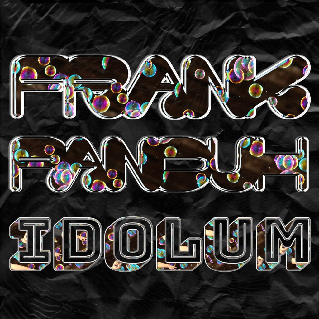 frank panduh, idolum album art, Album Art for 2023 electronic music release.