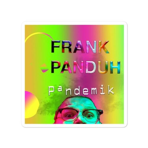 frank panduh sticker mockup